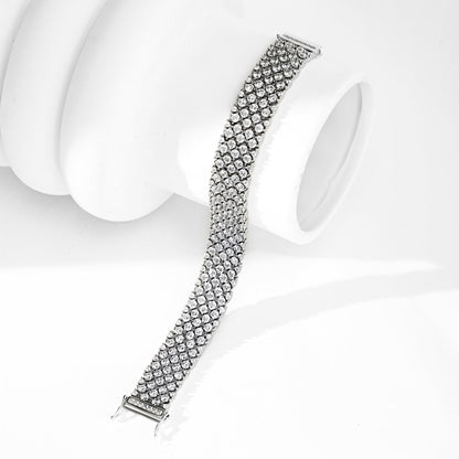 [Solara Jewelry]Ornate Elegant Round Cut Party Bracelet