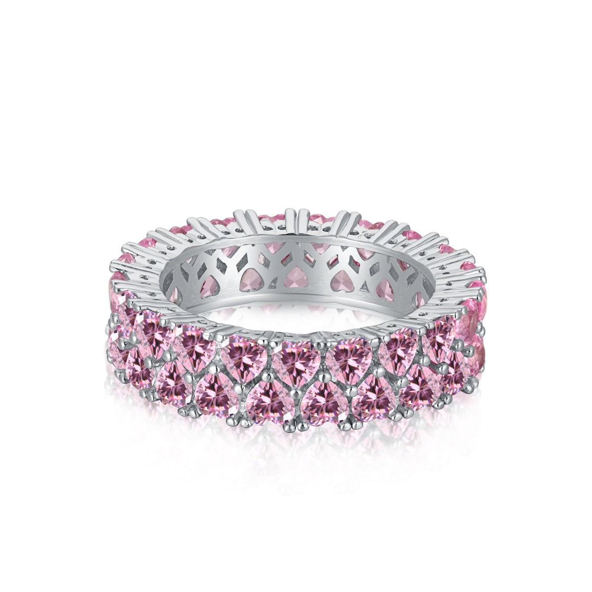 [Solara Jewelry]Sparkling Full Heart Ring