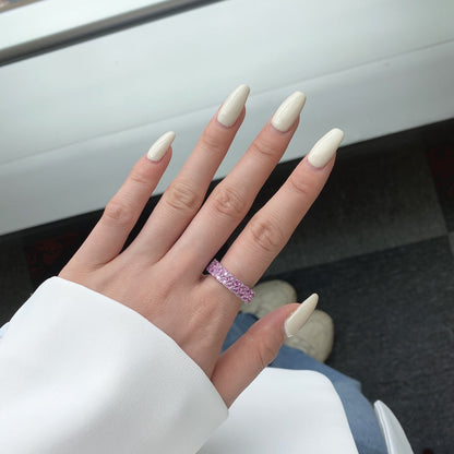 [Solara Jewelry]Sparkling Full Heart Ring