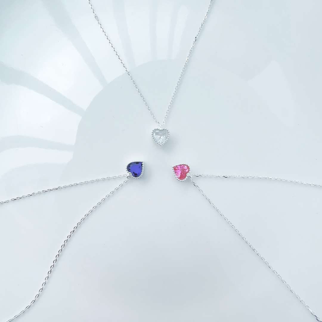 [Solara Jewelry]Ornate Heart Shape Necklace