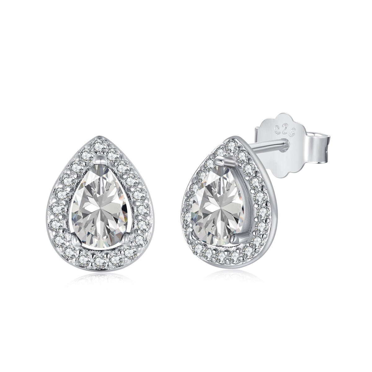 [Solara Jewelry]Luxurious Water Drop Shape Earrings