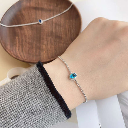 [Solara Jewelry]Exquisite Oval Shape Bracelet