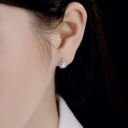 [Solara Jewelry]Luxurious Water Drop Shape Earrings