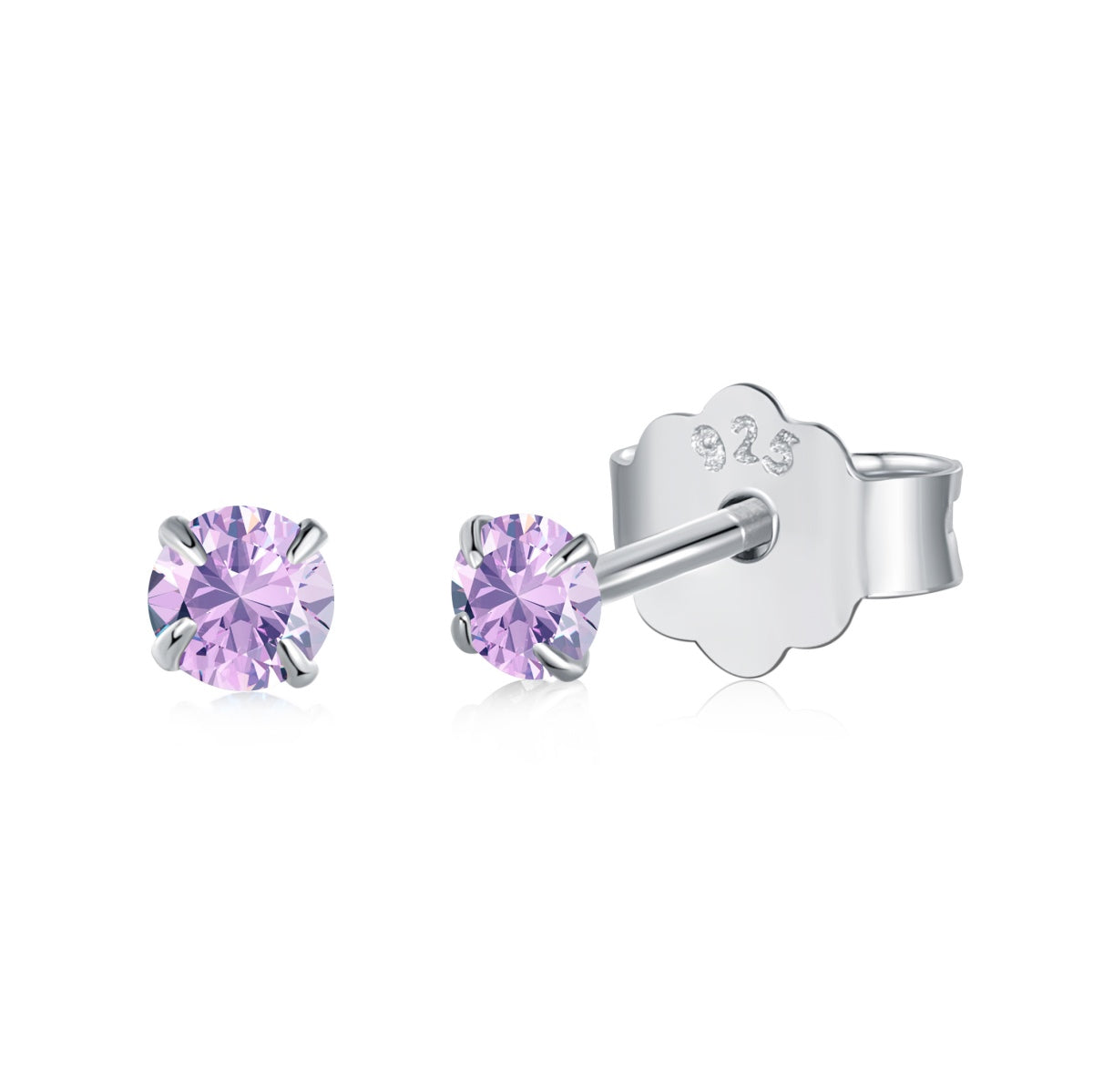 [Solara Jewelry]Delicate Solitaire Earrings