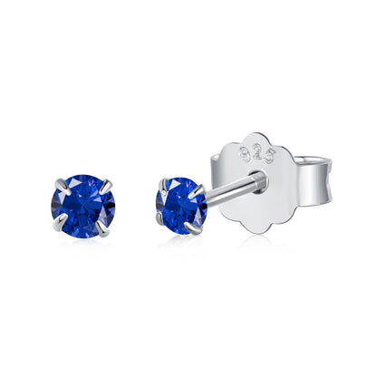 [Solara Jewelry]Delicate Solitaire Earrings