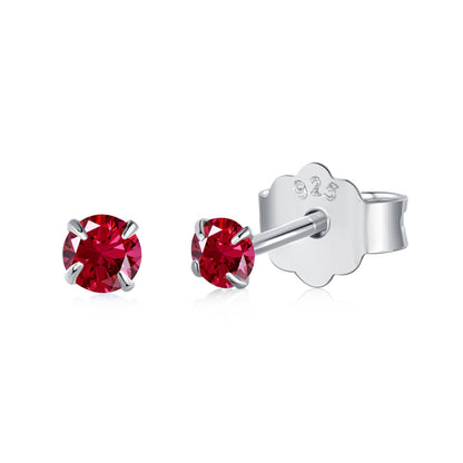 [Solara Jewelry]Delicate Solitaire Earrings