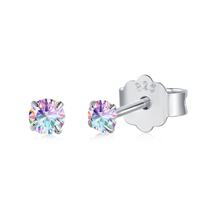 [Solara Jewelry]Delicate Solitaire Earrings