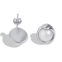 [Solara Jewelry]Dainty Bread Pearl Earrings