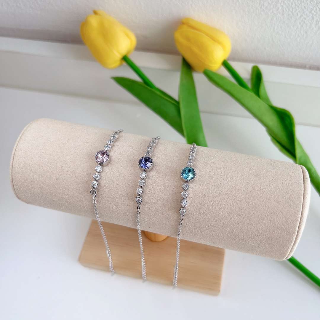 [Solara Jewelry]Luxurious Heart Of The Ocean Bracelet