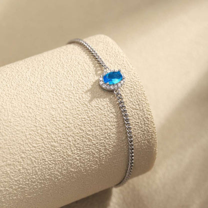 [Solara Jewelry]Exquisite Oval Shape Bracelet