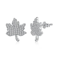 [Solara Jewelry]Exquisite Ohrringe im Ahornblatt-Design