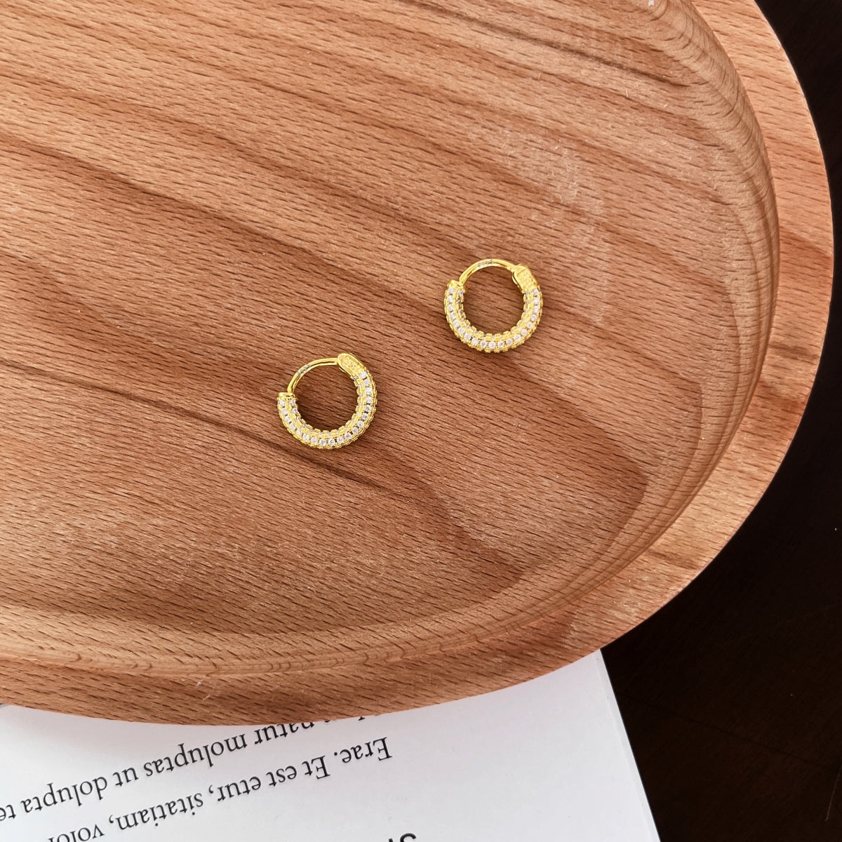 [Solara Jewelry]Delicate Versatile Daily Earrings