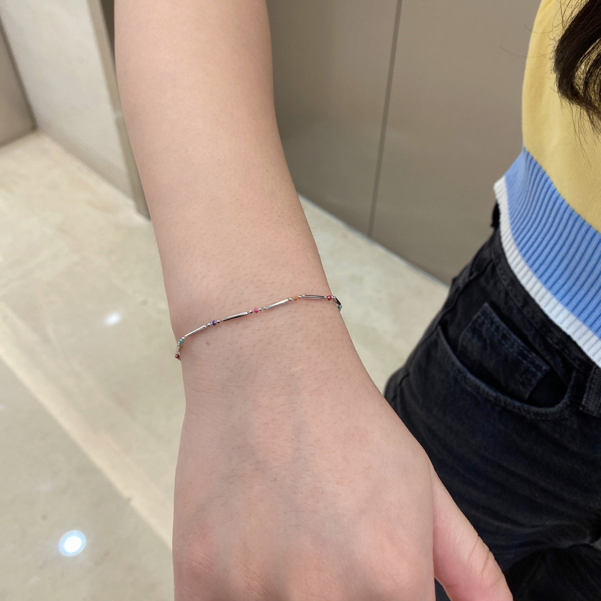 [Solara Jewelry]Unique Colorful Daily Bracelet