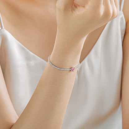 [Solara Jewelry]0.75 Carat Exquisite Oval Cut Daily Bracelet