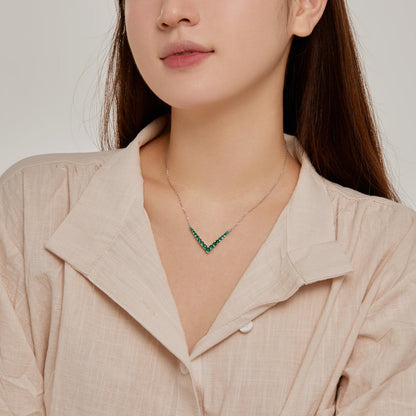 [Solara Jewelry]Ornate Round Cut Necklace