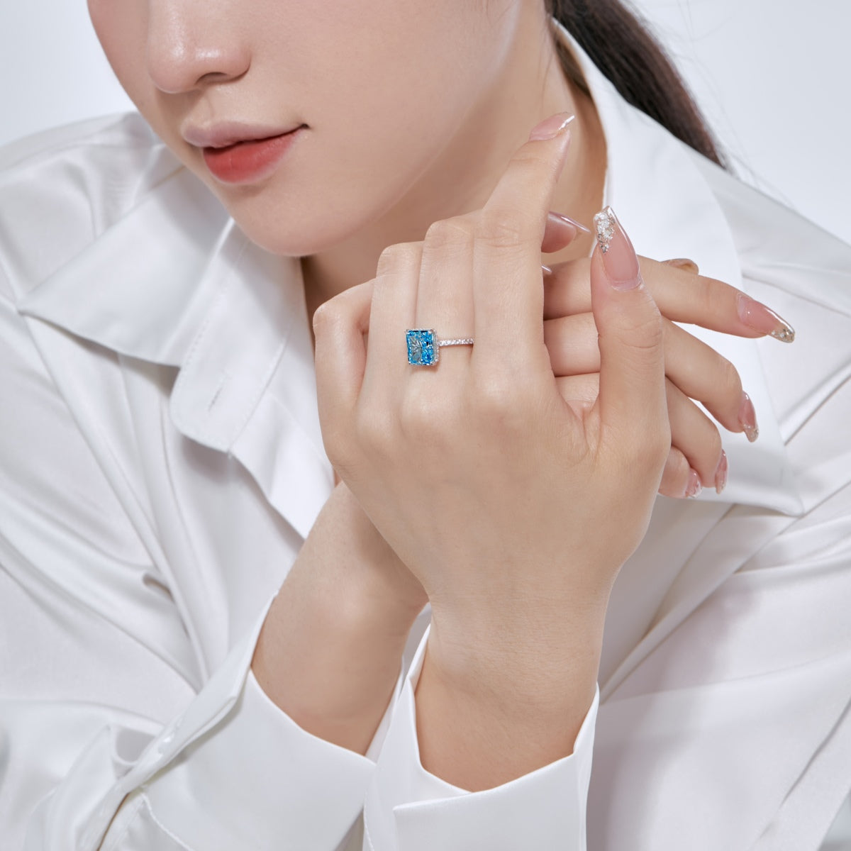 [Solara Jewelry]4.0 Carat Luxurious Engagement Ring