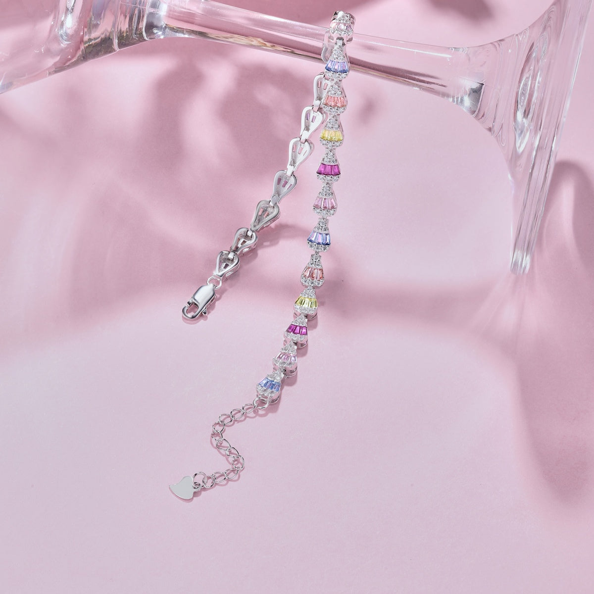 [Solara Jewelry]Radiant Water Drop Shape Daily Bracelet