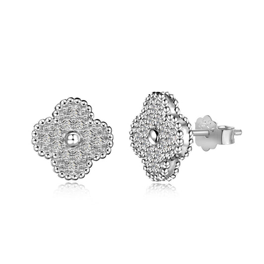 [Solara Jewelry]Four Leaf Clover Fashion Earrings