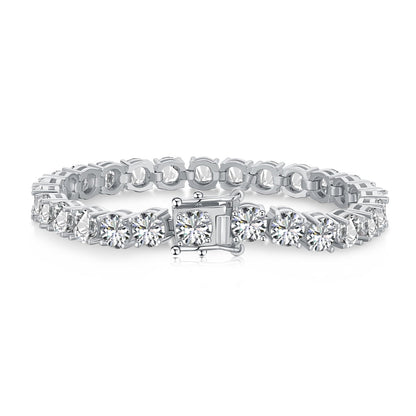 [Solara Jewelry]0.75 Carat Dazzling Round Cut Wedding Bracelet