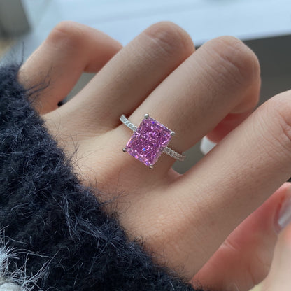[Solara Jewelry]4.0 Carat Luxurious Engagement Ring