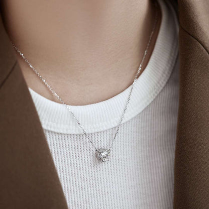 [Solara Jewelry]Luxurious Round Cut Necklace