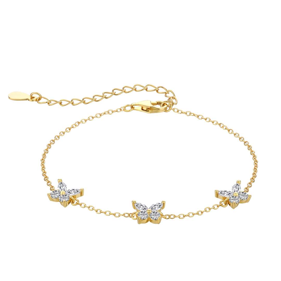 [Solara Jewelry]Radiant Butterfly Shape Necklace