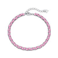 [Solara Jewelry]Dazzling Romantic Heart Shape Lover Bracelet
