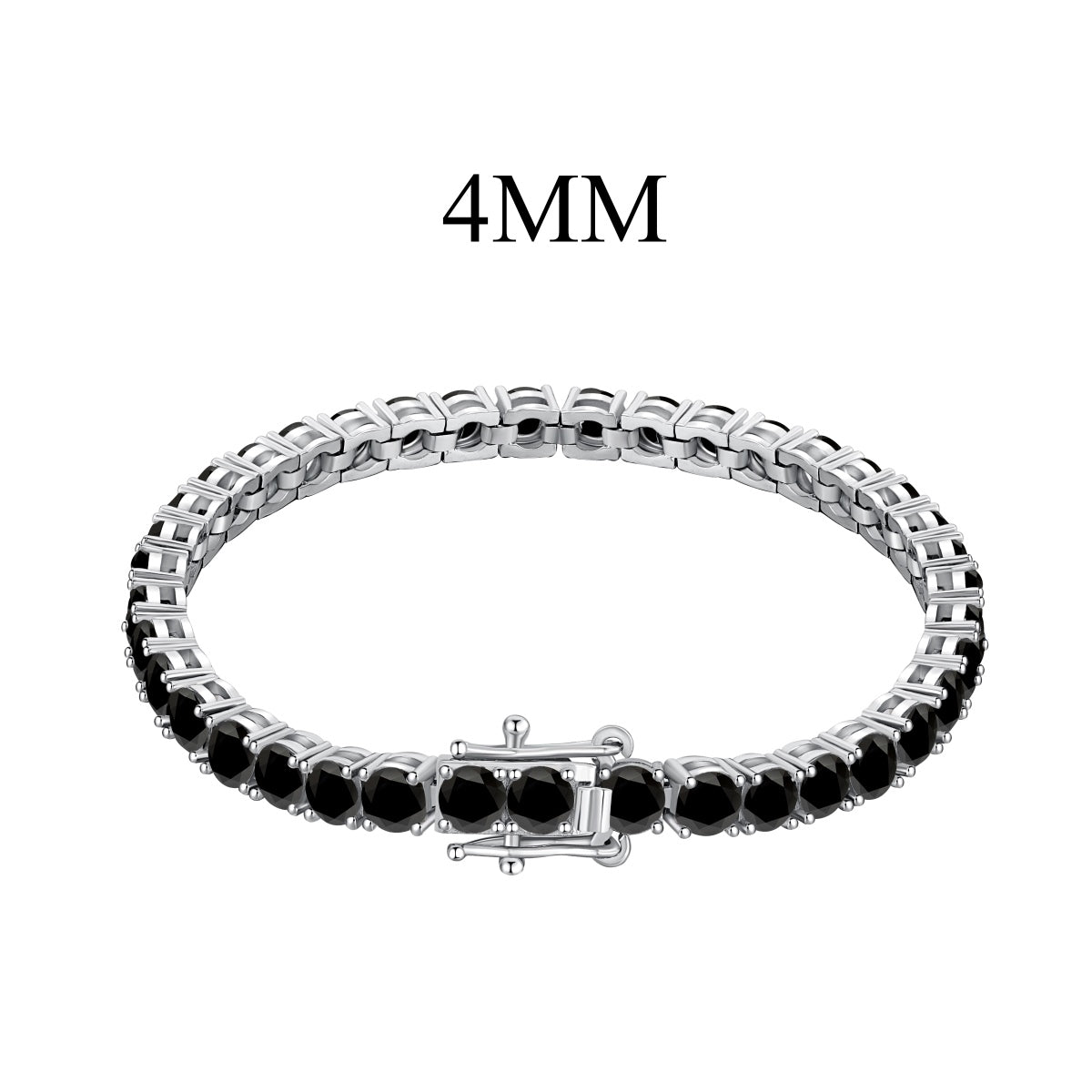 [Solara Jewelry]Radiant Colorful Round Cut Party Bracelet
