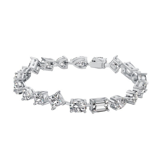 [Solara Jewelry]Unique Exquisite Multi Cut Daily Bracelet