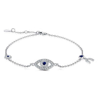 [Solara Jewelry]Zierliche Halskette mit Augenform