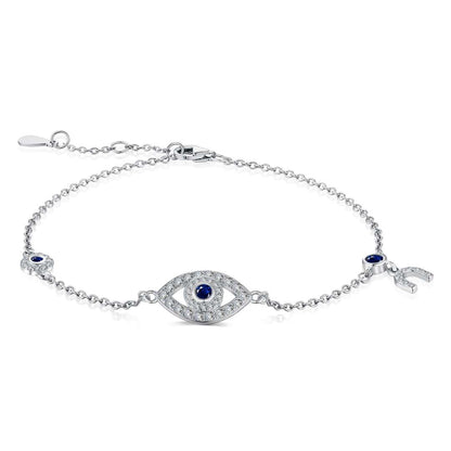 [Solara Jewelry]Dainty Eye Shape Necklace