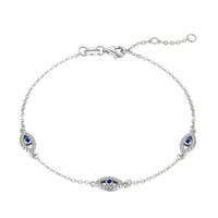 [Solara Jewelry]Evil Eye Shape Pendent Necklace