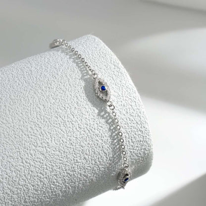 [Solara Jewelry]Evil Eye Shape Pendent Necklace