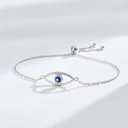 [Solara Jewelry]Devil's Eye Hollow Design Bracelet