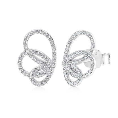 [Solara Jewelry]Exquisite Butterfly Shape Earrings