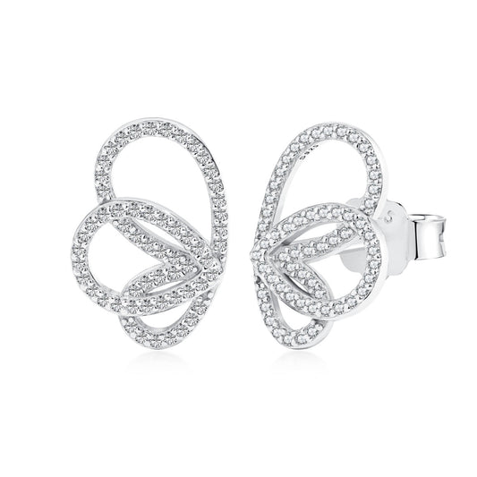 [Solara Jewelry]Exquisite Butterfly Shape Earrings