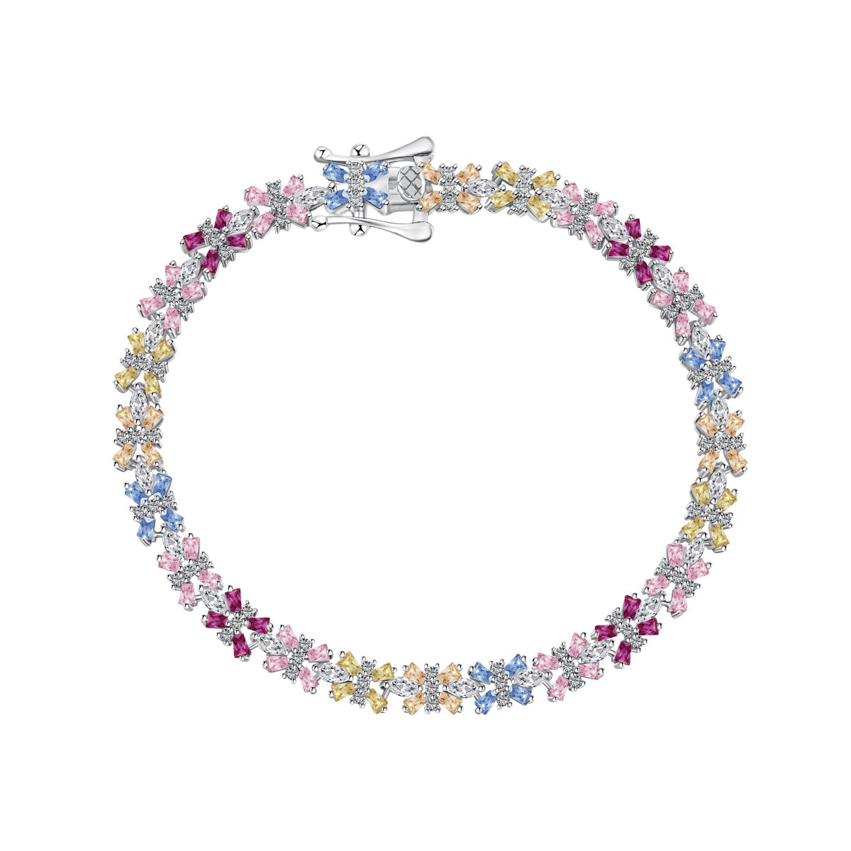 [Solara Jewelry]Unique Colorful Butterfly Shape Party Bracelet