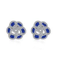 [Solara Jewelry]Exquisite Flower Shape Daily Earrings