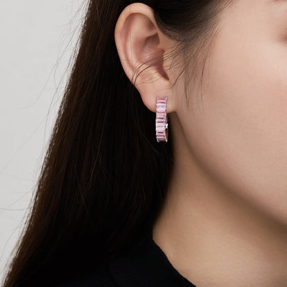 [Solara Jewelry]Radiant Heart Cutout Earrings
