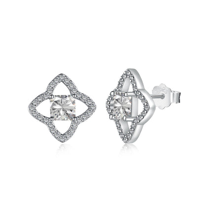 [Solara Jewelry]Elegant Star Shape Princess Cut Daily Earrings