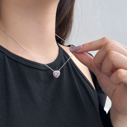 [Solara Jewelry]Exquisite Heart Shape Necklace