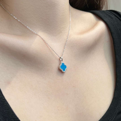 [Solara Jewelry]Dainty Flower Shape Necklace