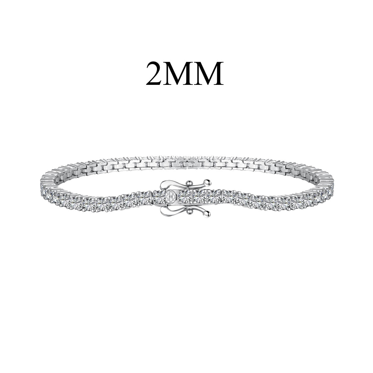 [Solara Jewelry]Dazzling Exquisite Round Cut Daily Bracelet