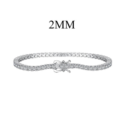 [Solara Jewelry]Dazzling Exquisite Round Cut Daily Bracelet