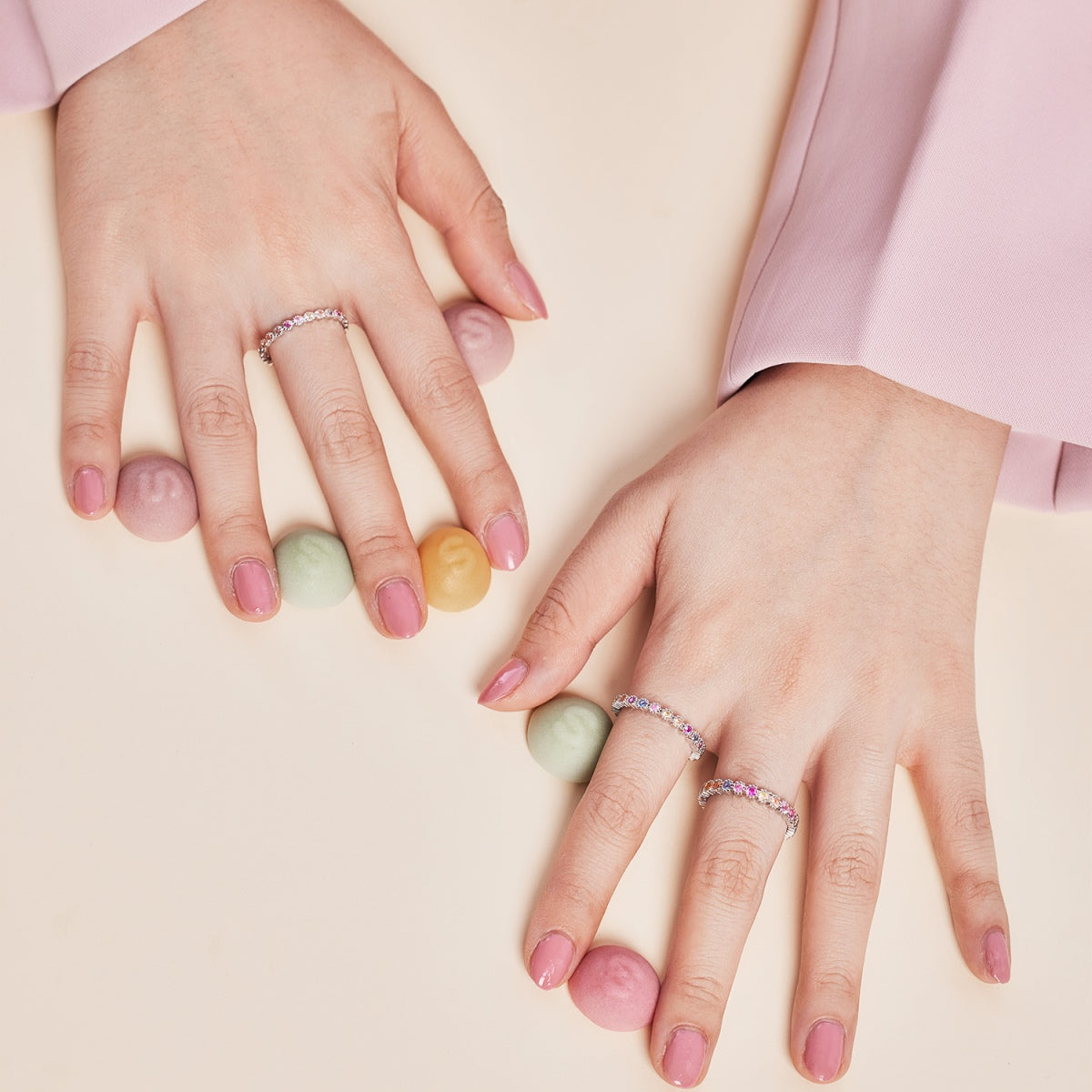 [Solara Jewelry]Exquisite Colorful Round Cut Party Ring