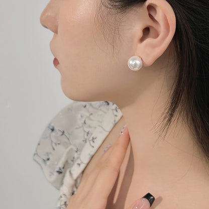[Solara Jewelry]Delicate Pearl Earrings