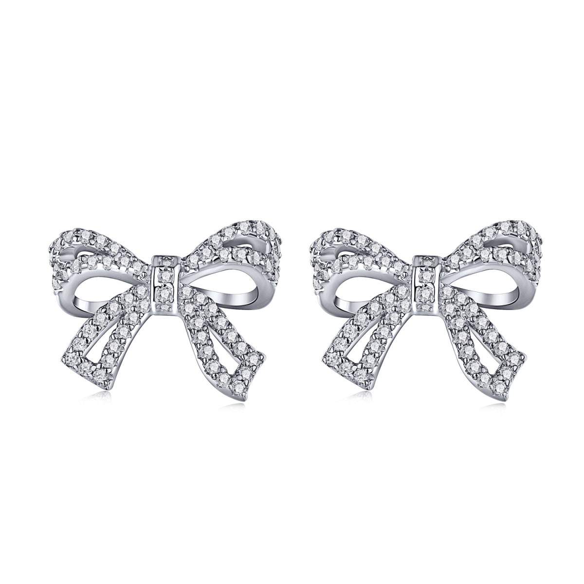 [Solara Jewelry]Dainty Bow Shape Earrings