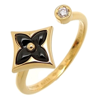 [Solara Jewelry]STAR 1 DIAMOND OPEN RING