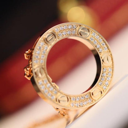 [Solara Jewelry]LOVE NECKLACE ADJUSTABLE ROSE GOLD