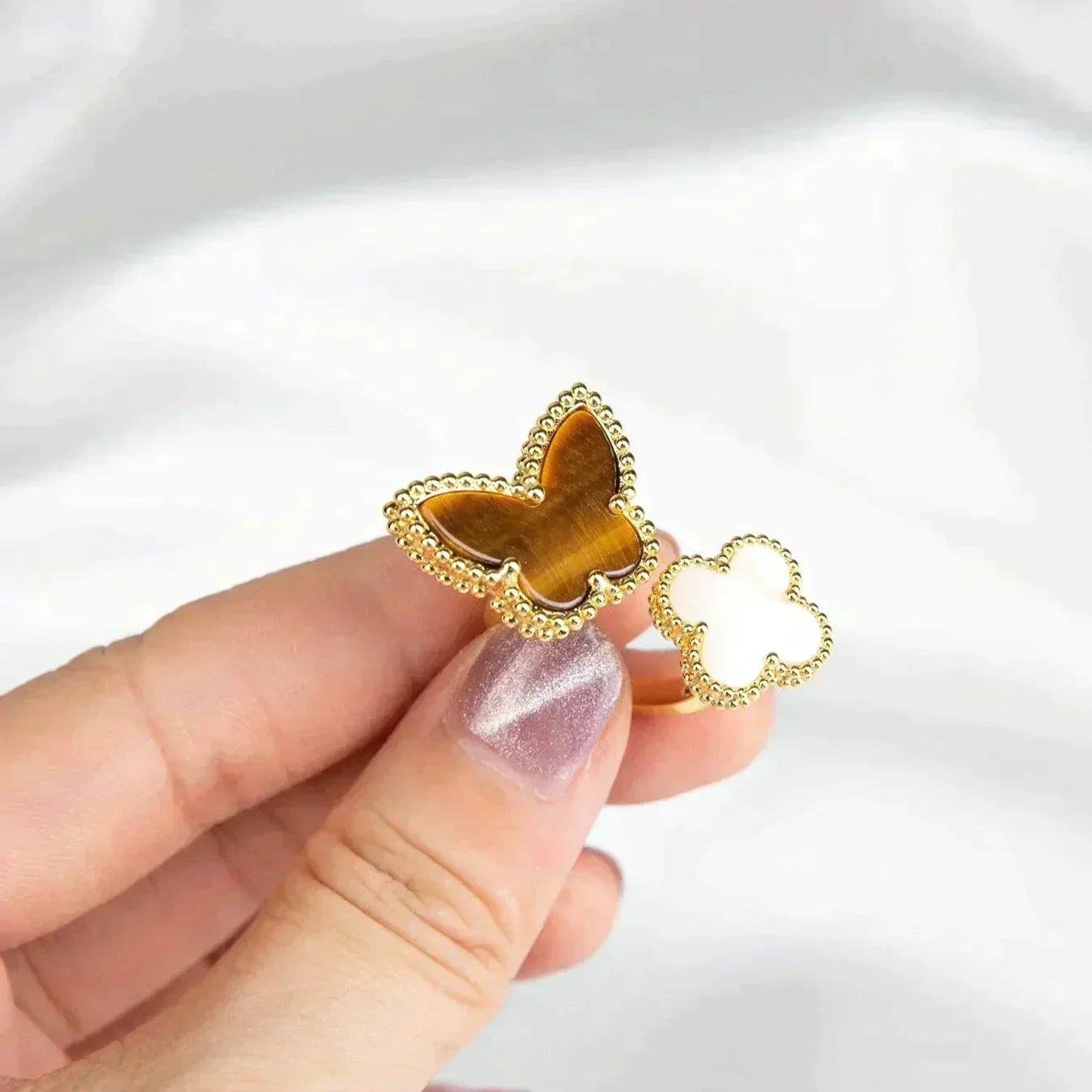 [Solara Jewelry]LUCKY BETWEEN THE FINGER RING